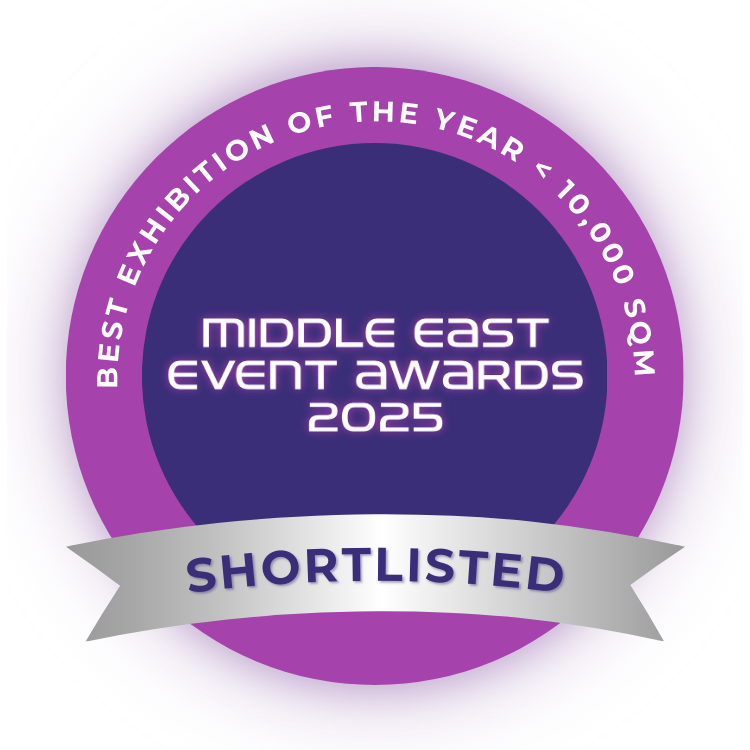 Shortlisted Badge - Best Exhibition of the Year _10,000 sqm